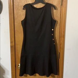 Cute, Sleeveless, Black Dress